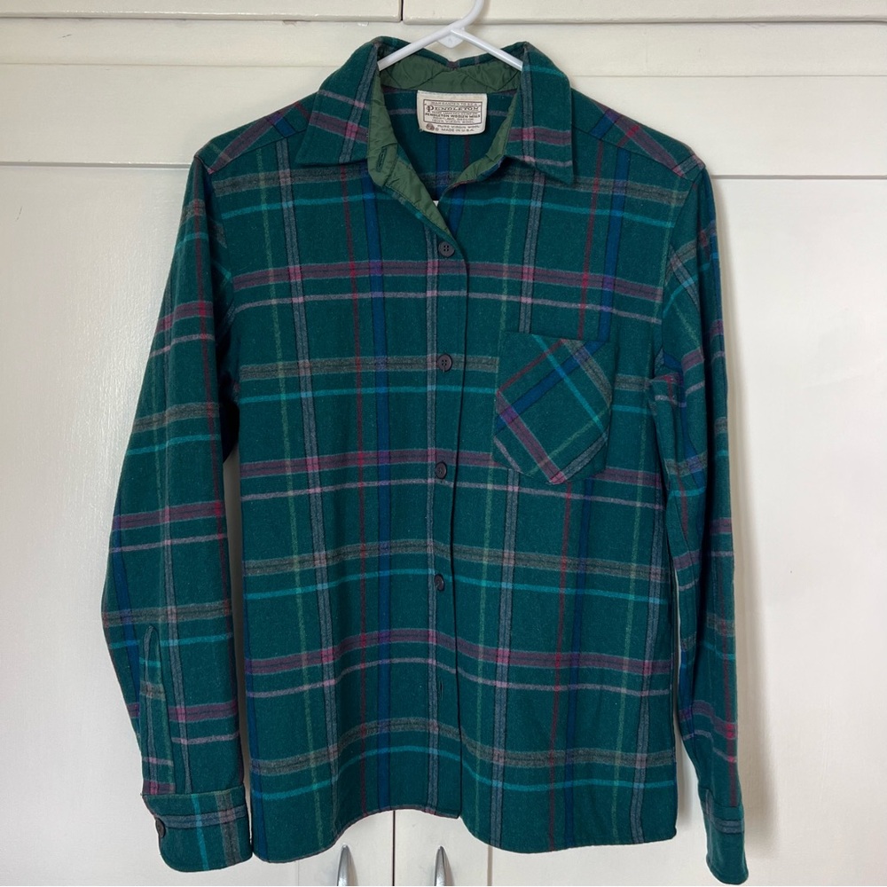 Pendleton Plaid Women’s Shirt sz M